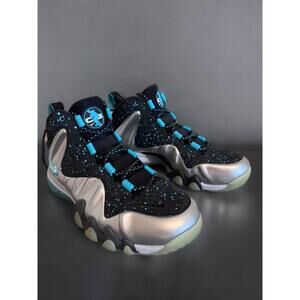 Nike Barkley Posite Max High-Top Sneakers Gamma Blue Sole Kids Size 6